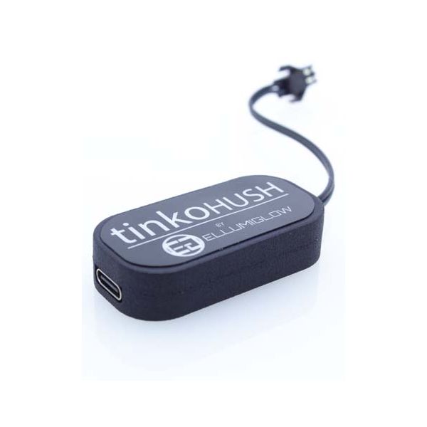 Tinko™ HUSH EL Inverter 5V USB-C Input (BETA) - Silently Powers 0-40sqin or  0-20ft EL Wire